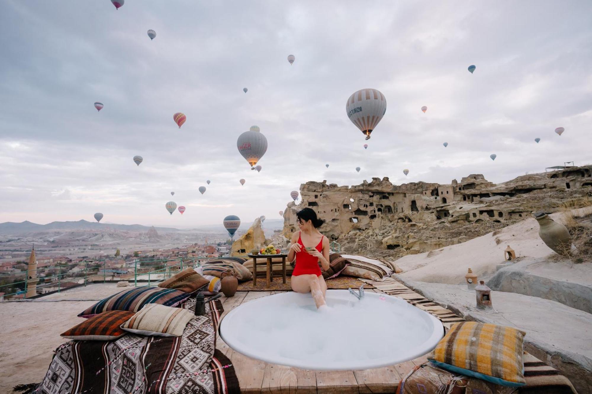Seki Cave Suites Goreme Bagian luar foto