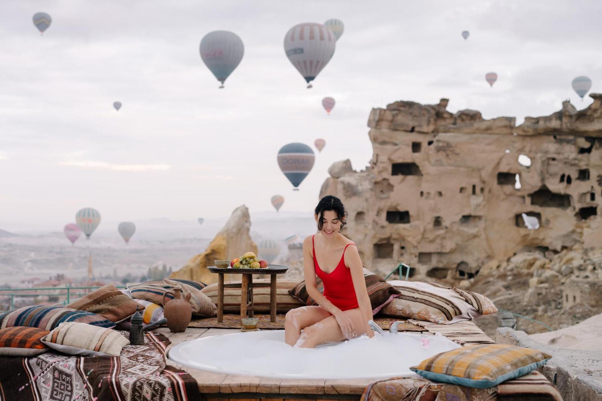 Seki Cave Suites Goreme Bagian luar foto